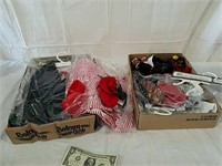 2 boxes Vanderbear and other clothes for