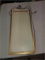 Ballantine lighted sign