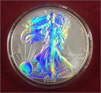 2002 Silver Eagle Holographic