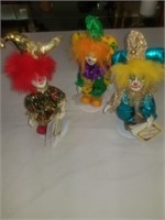 Three Harlequin Dolls (B)