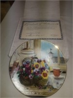 W.S George "Gardner's Delight" Collector's Plate