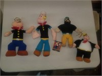 Collectable Popeye Plushies