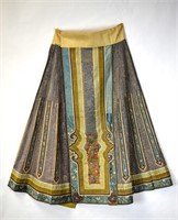 Chinese Embroidered Lady Skirt