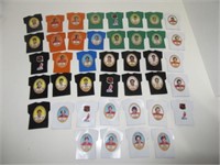 Lot of 1970's NHL Puffy Stickers