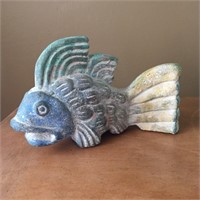 Stone Fish Decor
