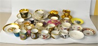 18/19th C. 39 Pcs of Porcelain Cups & Saucers
