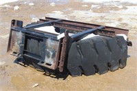 Skid Steer 7ft Manure Scraper