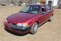 2001 Chevy Prizm 1Y1SK528X1Z443459