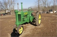 1935 John Deere Unstyled A Gas Tractor