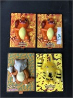 LOT 4 Pokemon 2000's 3-D Cards Charmander Elekid