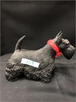 Dog Black Scottish Terrier Scottie Sculpture w