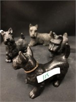 Lot 4 Miniature Scottish Terrier Dog