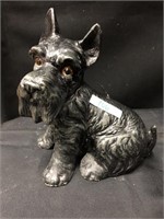Dog Black Scottish ScottieTerrier Sculpture