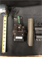 Pistol holder and shotgun shell holder