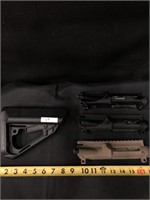 Gun stock attachment and 3 gun scope mounts