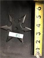 Throwing star with case