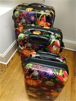 Heys Bright Floral Luggage Set