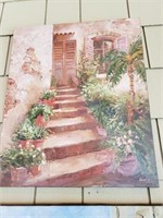 Painting on Canvas of Tropics