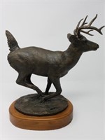 Plasschaert Bronze Deer Sculpture