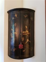 Antique Corner Radius Cabinet