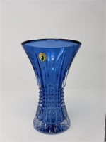 Waterford  Crystal Lismore Sapphire Vase