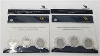 (Two) 2011 Gettysburg Three-Coin Sets