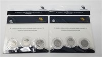 (Two) 2011 Vicksburg Three-Coin Sets