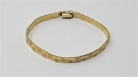 14kt Omega Style Bracelet