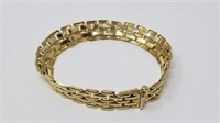 14kt Panther Link Bracelet
