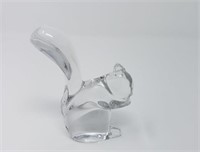 Baccarat Crystal Squirrel Figurine