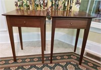 Pair of Federal Style End Tables