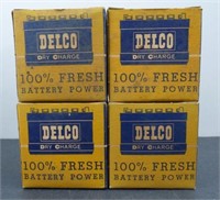4 Delco Emergency Flares - Circa 1950