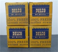 4 Delco Emergency Flares - Circa 1950