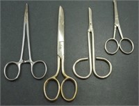 4 Pairs of Scissors
