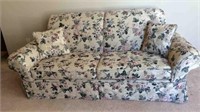 SIMMONS FLORAL SOFA BED