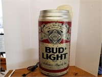 A- BUDLIGHT BEER LIGHT CAN