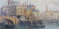 H. CARNIER (KARL KAUFMANN) PAINTING OF VENICE