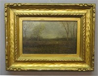 UNSIGNED IMPRESSIONIST OIL LANDSCAPE PAINTING