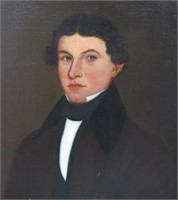 OBED R. FOWLER PORTRAIT OF A YOUNG GENTLEMAN