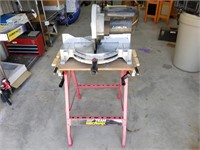 B- DELTA 10" MITER SAW AND STAND
