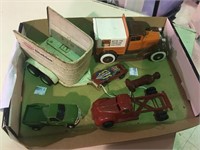 BOX LOT OF TOYS WITH 1 REDLINE