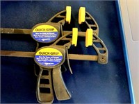 Lot Of 2 Small Quick Grip Clamps