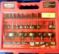 Hickory 16 Piece Forstner Bit Set