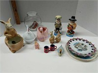 Assorted Trinkets And Glassware