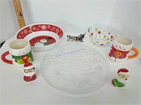 Assorted Christmas Dishes