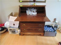 Mahogany Fall Front Desk - Chippendale