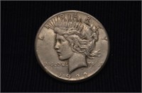 1922 - S PEACE DOLLAR XF