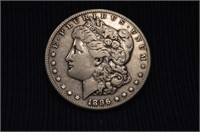 1896 - S MORGAN DOLLAR VF