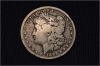 1892 - CC MORGAN DOLLAR VG