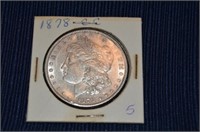 1878 - CC MORGAN DOLLAR AU